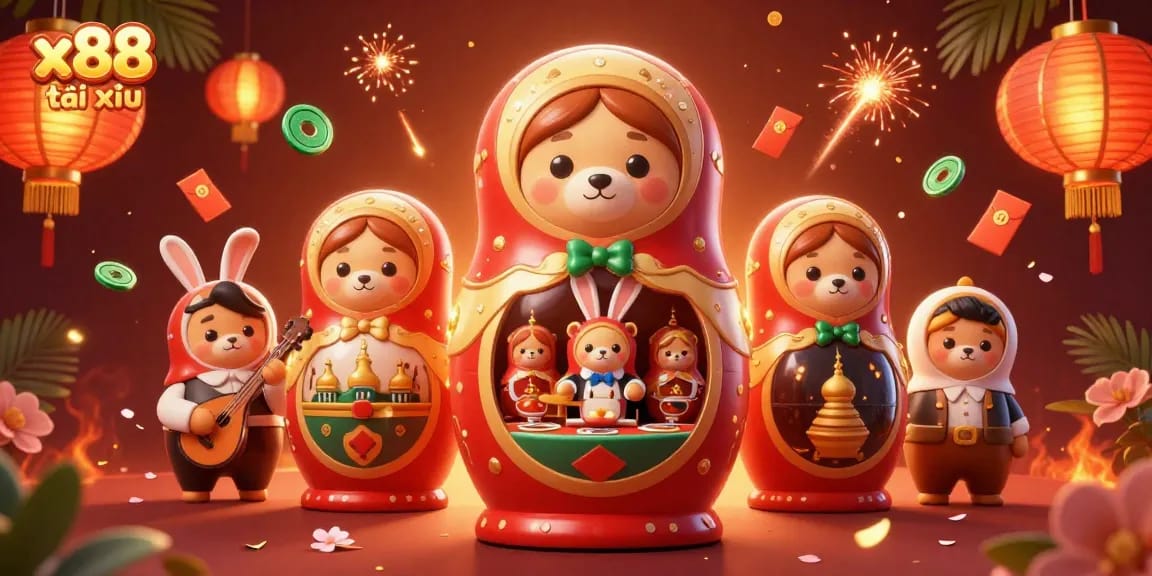 Win big with x88 tài xỉu in this vibrant illustration celebrating casino excitement.