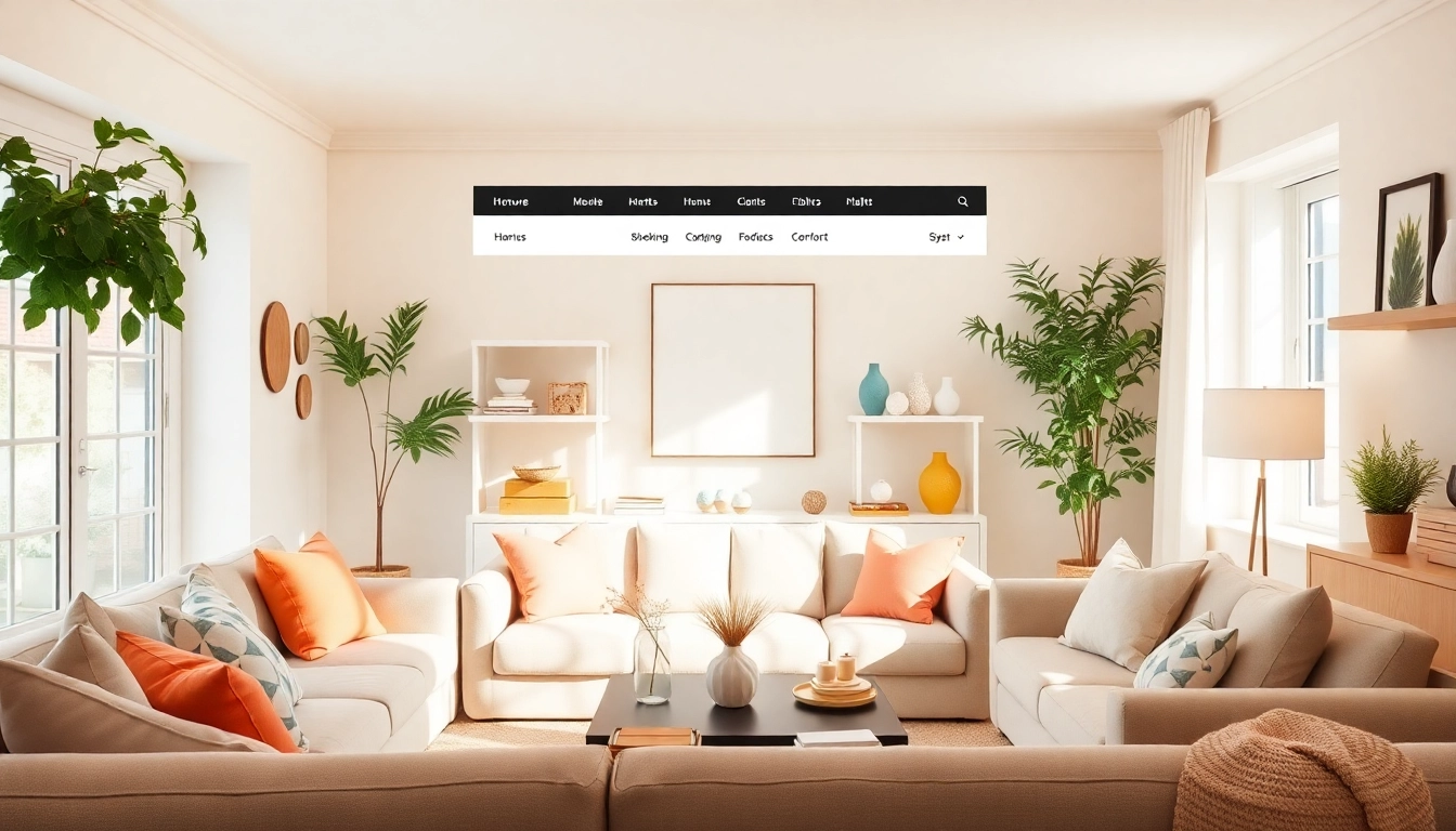 Shop unique finds at Ultimateshops, featuring cozy home decor in a bright living room setting.