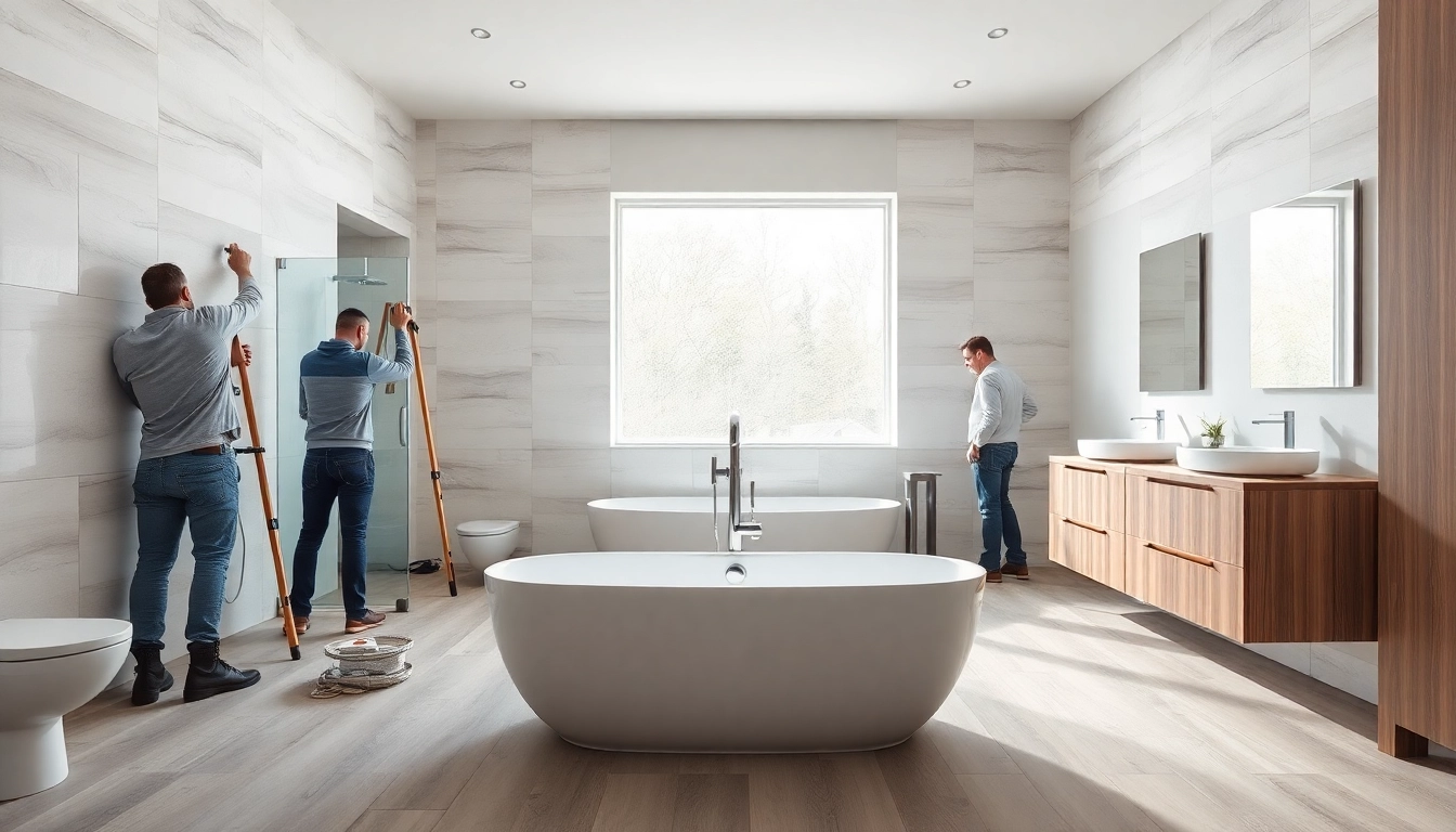 Experience seamless bathroom installation manchester with quality craftsmanship and modern design.