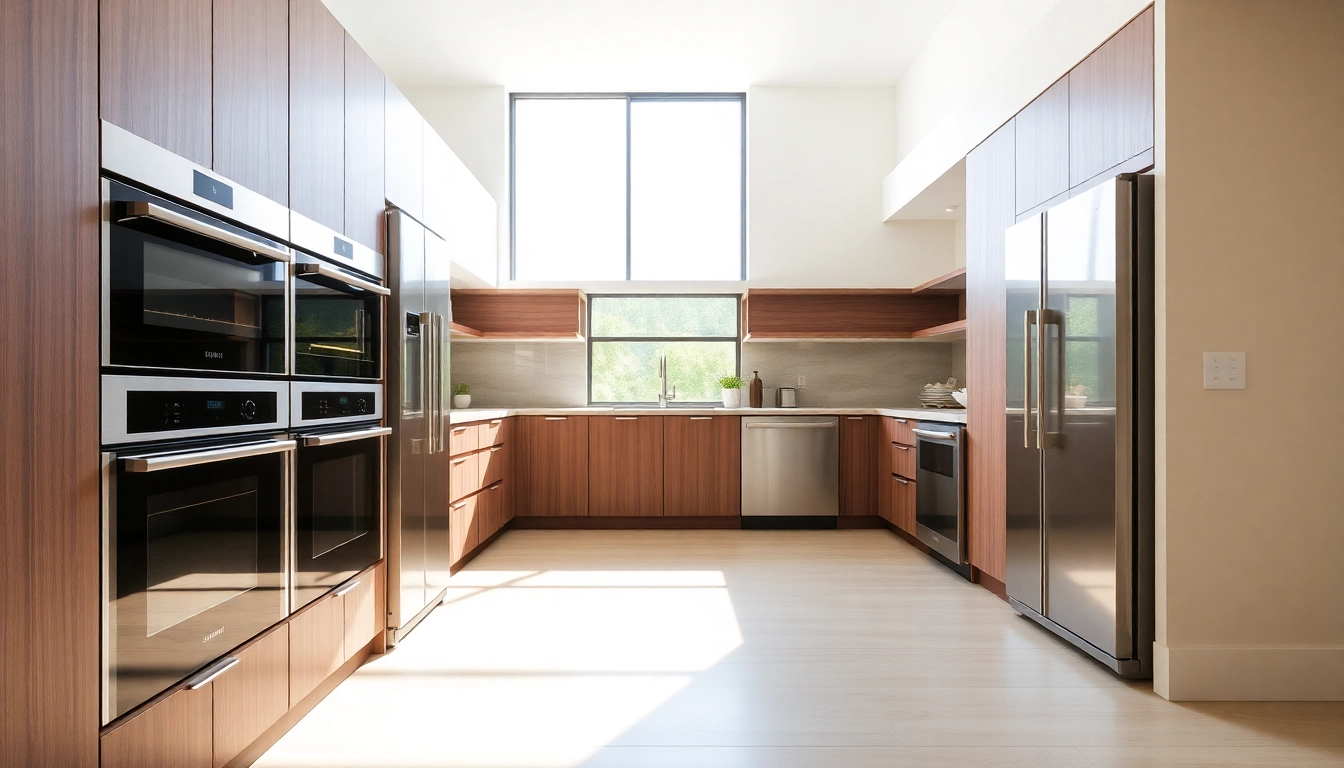 New уреди за вграждане displayed in a stylish kitchen setting showcasing modern design and functionality.
