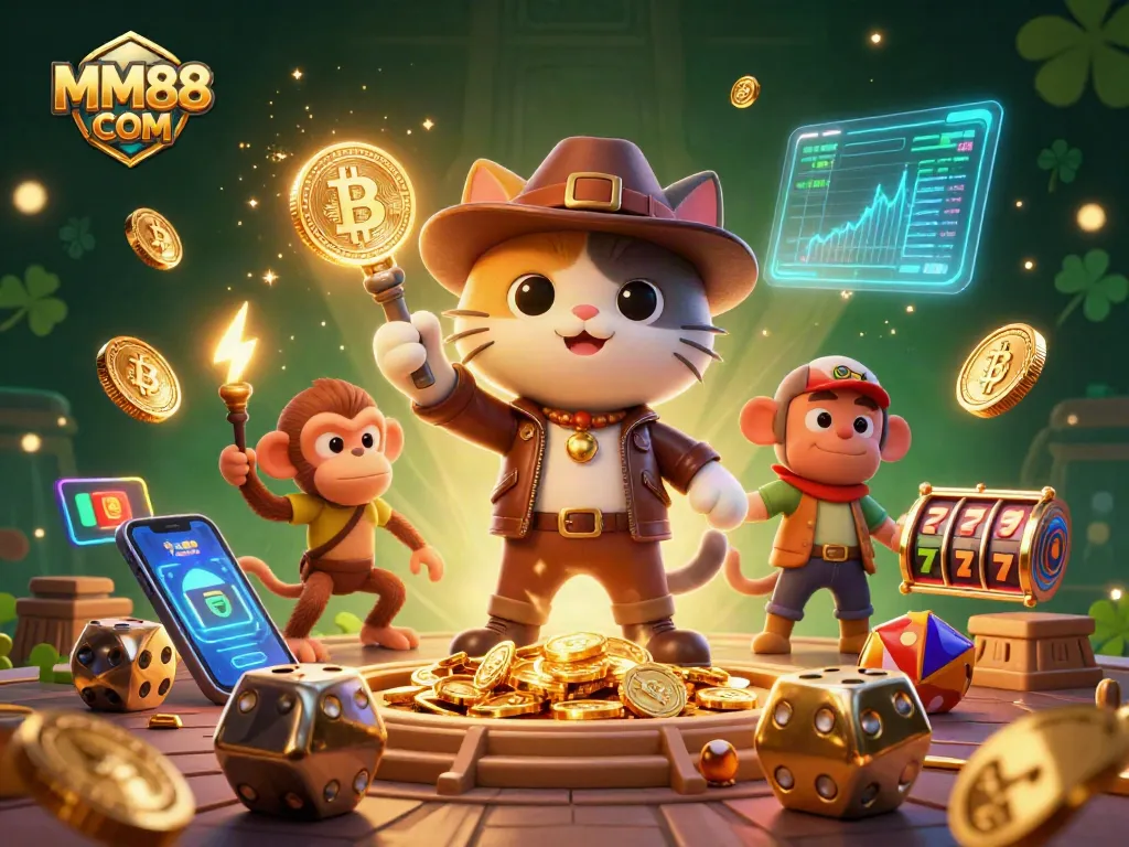Engage with MM88 COM and experience thrilling slot adventures filled with animated casino artifacts.