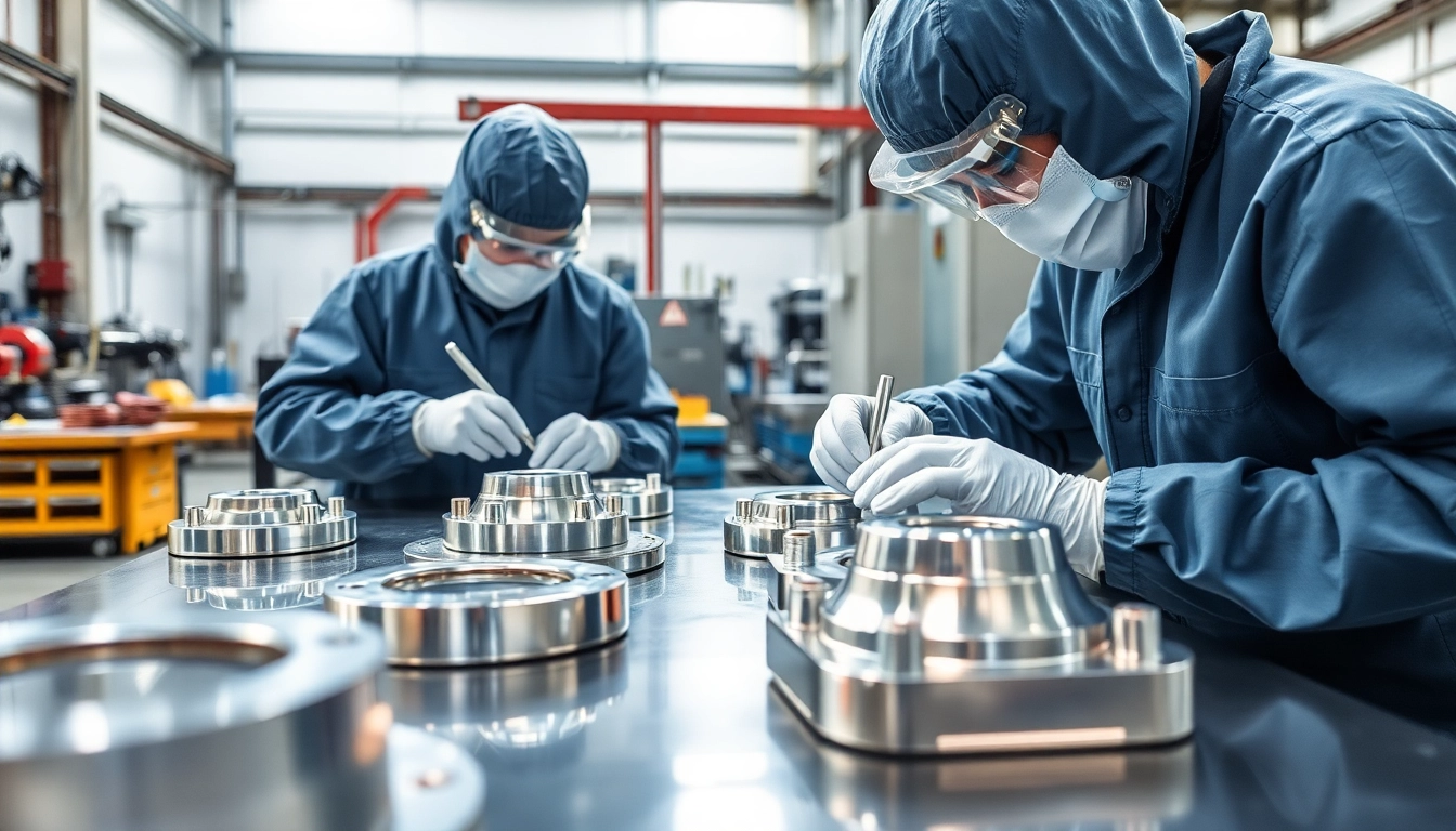 Nickel chrome plating in Malaysia showcasing high-quality finishes in an industrial setting.