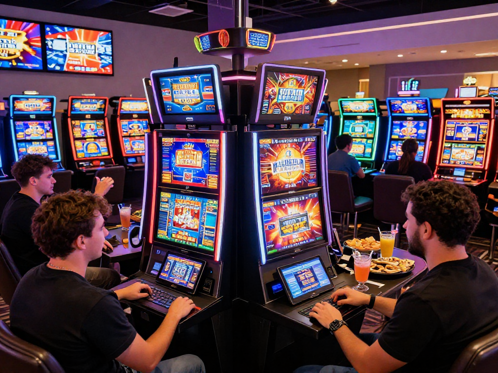 Explore the excitement of USA casinos for UK players at https://giraffedays.com, showcasing vibrant gaming experiences and diverse players.