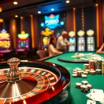 Experience thrilling gameplay at 98win10 with exciting casino tables and vibrant slot machines.
