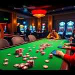 Experience thrilling results at a vibrant casino scene featuring Win 79 poker players and roulette excitement.