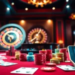Experience thrilling strategies at 8day.cn.com with vibrant poker tables and roulette wheels.