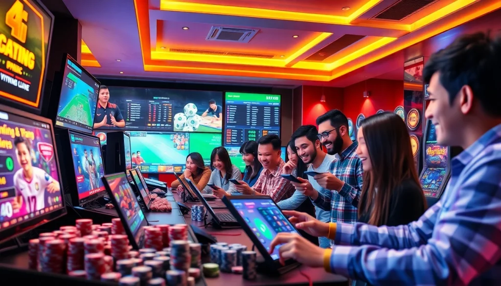 Experience the excitement of online gambling at winvn88.live with vibrant games and enthusiastic players.