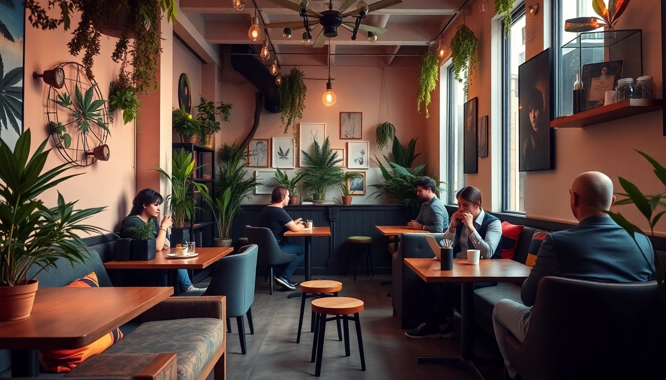 Visitez le Cannabis Coffee Shop Madrid pour déguster café infusé au cannabis dans un cadre agréable.