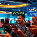 Players engaging in online gaming at bk860s.com, featuring vibrant casino games and promotional offers.