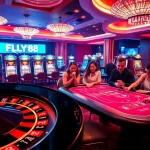 Experience the excitement of FLY88 at lively casino tables with vibrant action.