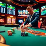 Experience the thrill of PS99 at a luxurious poker table with vibrant chips and cards.