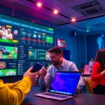 Dynamic betting scene at sbobet.dance, showcasing sports and casino games.
