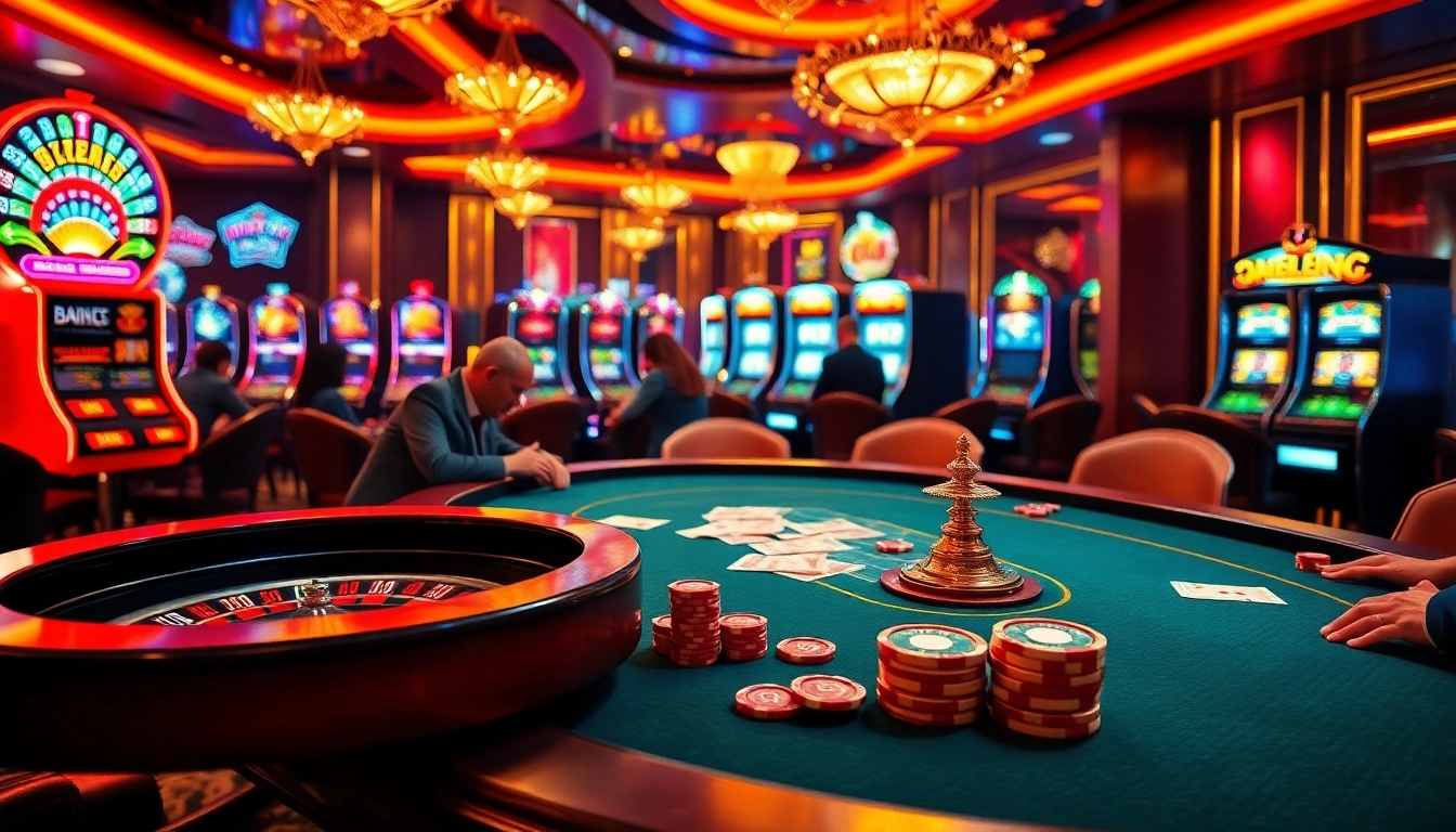 Experience excitement at https://88vv.com.de/ with a vibrant casino scene showcasing thrilling poker gameplay.
