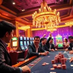 Experience the thrills of PS99 with vibrant gaming action at a luxurious casino.