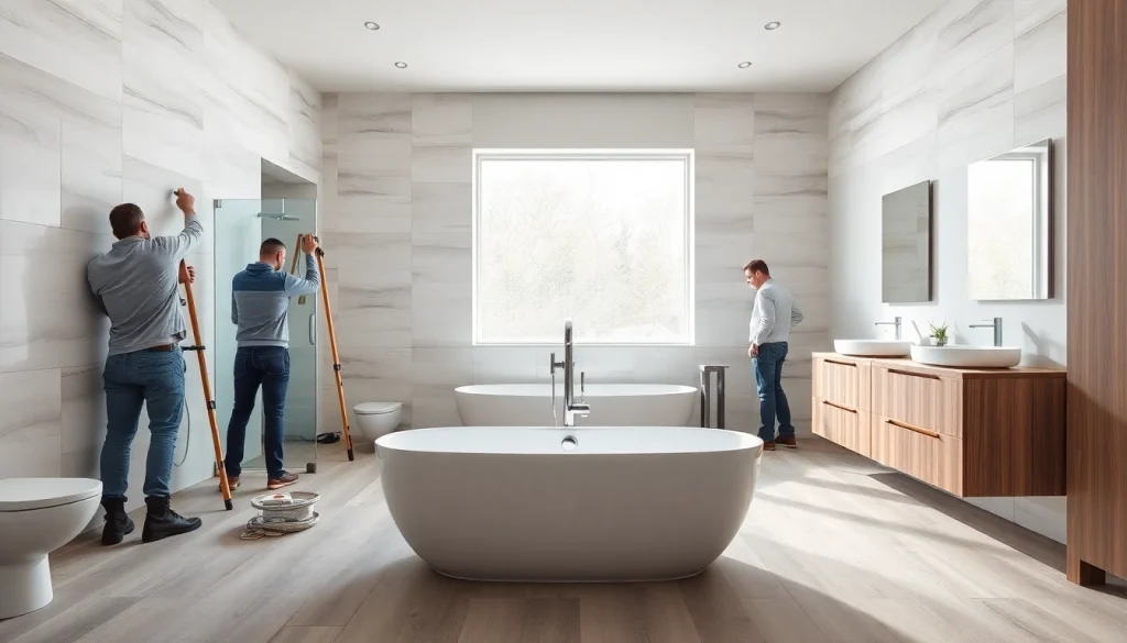 Experience seamless bathroom installation manchester with quality craftsmanship and modern design.