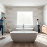 Experience seamless bathroom installation manchester with quality craftsmanship and modern design.