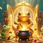 Experience thrilling gameplay at s666 casino with a golden magical scene featuring iconic elements.