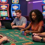 Experience the thrill at credit card casinos like https://pavilions.org.uk, where diverse players enjoy engaging games surrounded by vibrant gaming environments.